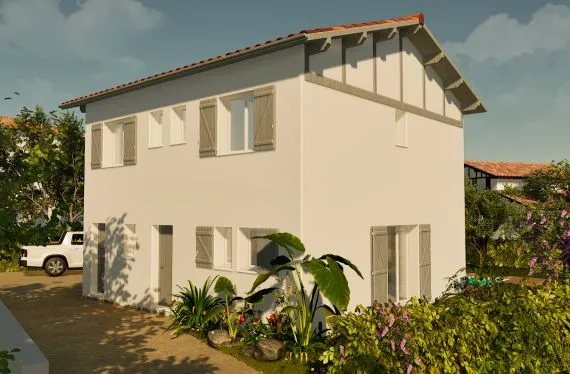 Photo maison 112&nbsp;m²<br>sur terrain 995&nbsp;m²